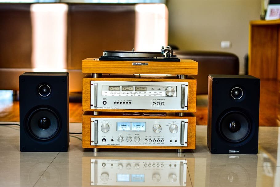 amplificador tocadiscos