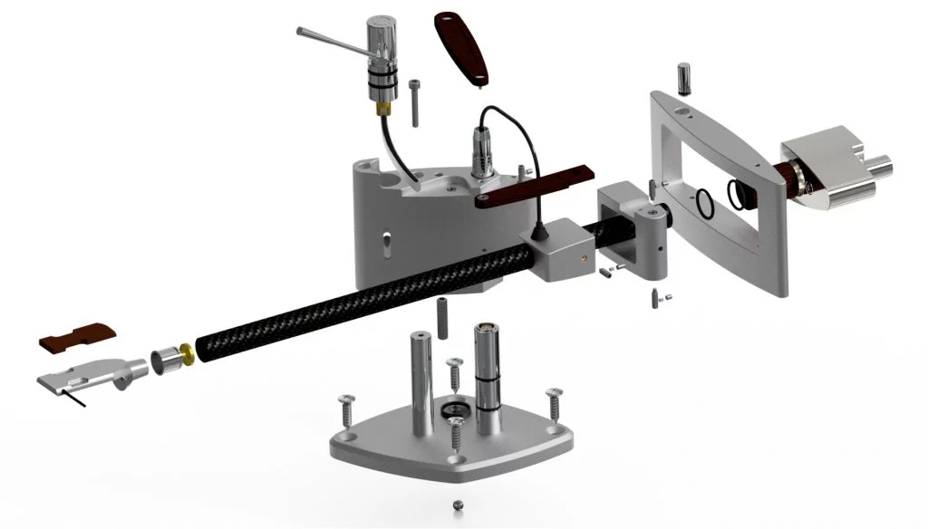 tocadiscos thorens, brazo thiele ta01