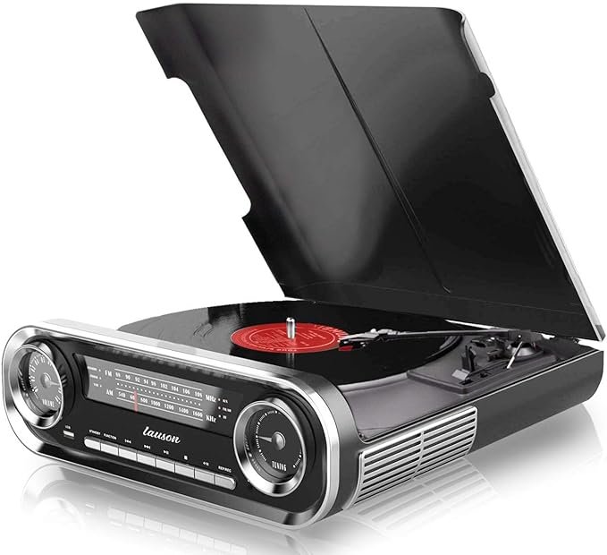 Lauson 01TT16 Tocadiscos Diseño Vintage