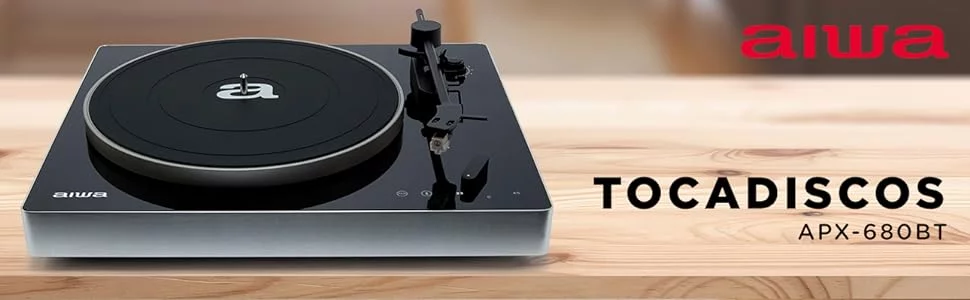 Tocadicos Premium APX-680BT con Bluetooth