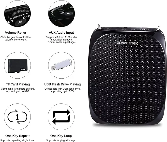 Zoweetek® Amplificador de Voz portatil