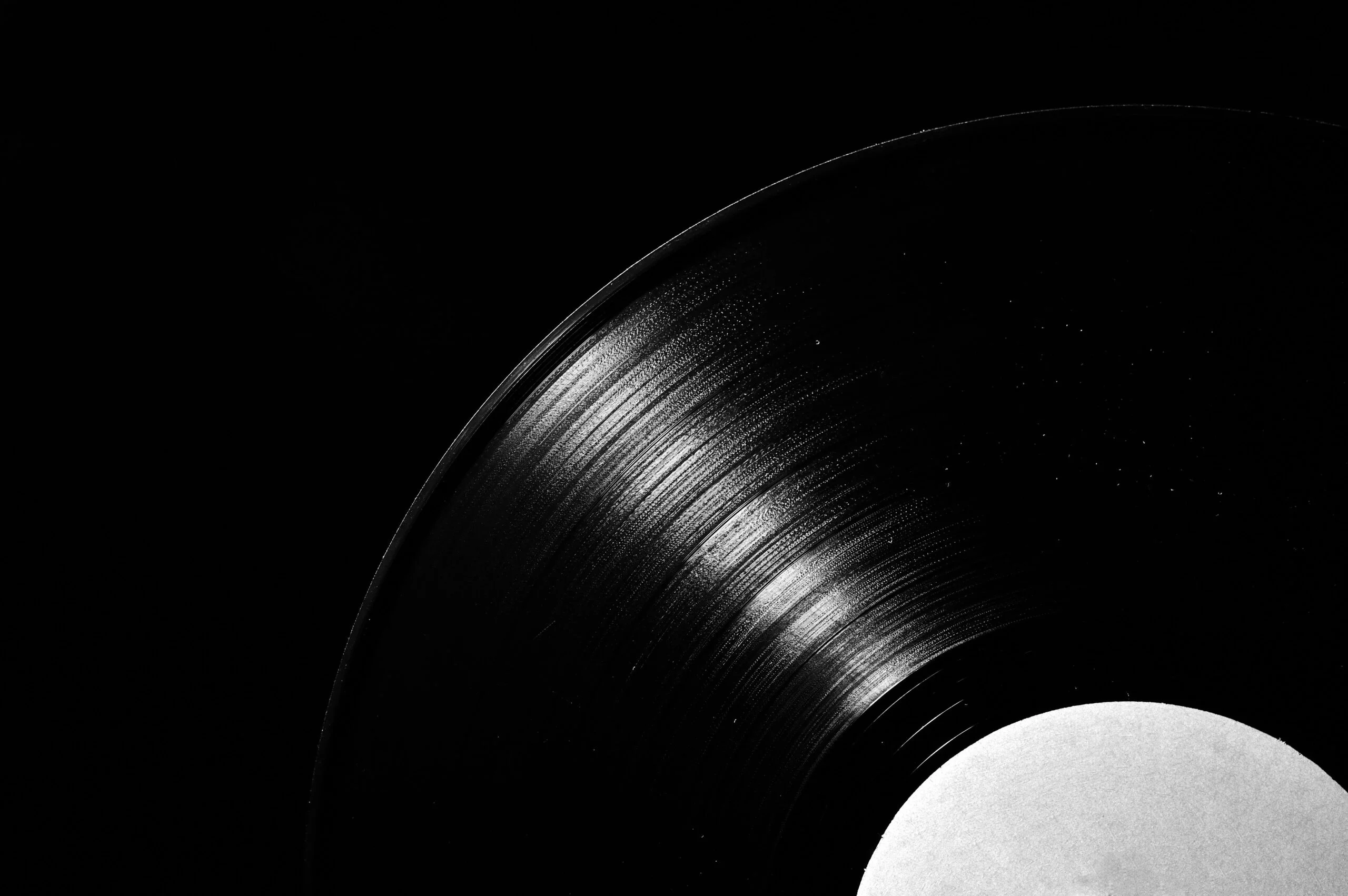 surcos discos de vinilo