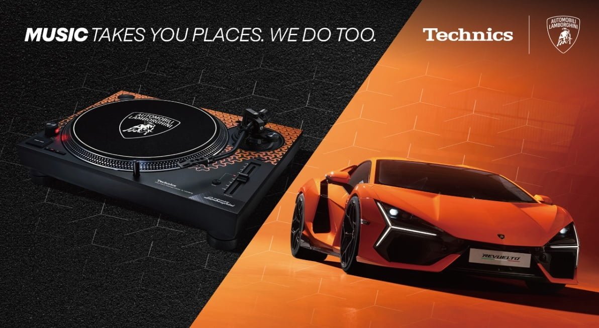 Tocadiscos Technics Lamborghini