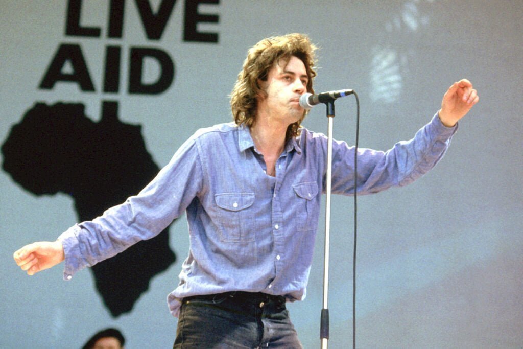 Bob Geldof, LINE AID DIA MUNDIAL DEL ROCK