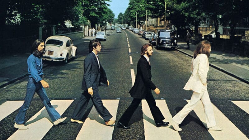 portada de disco abbey road