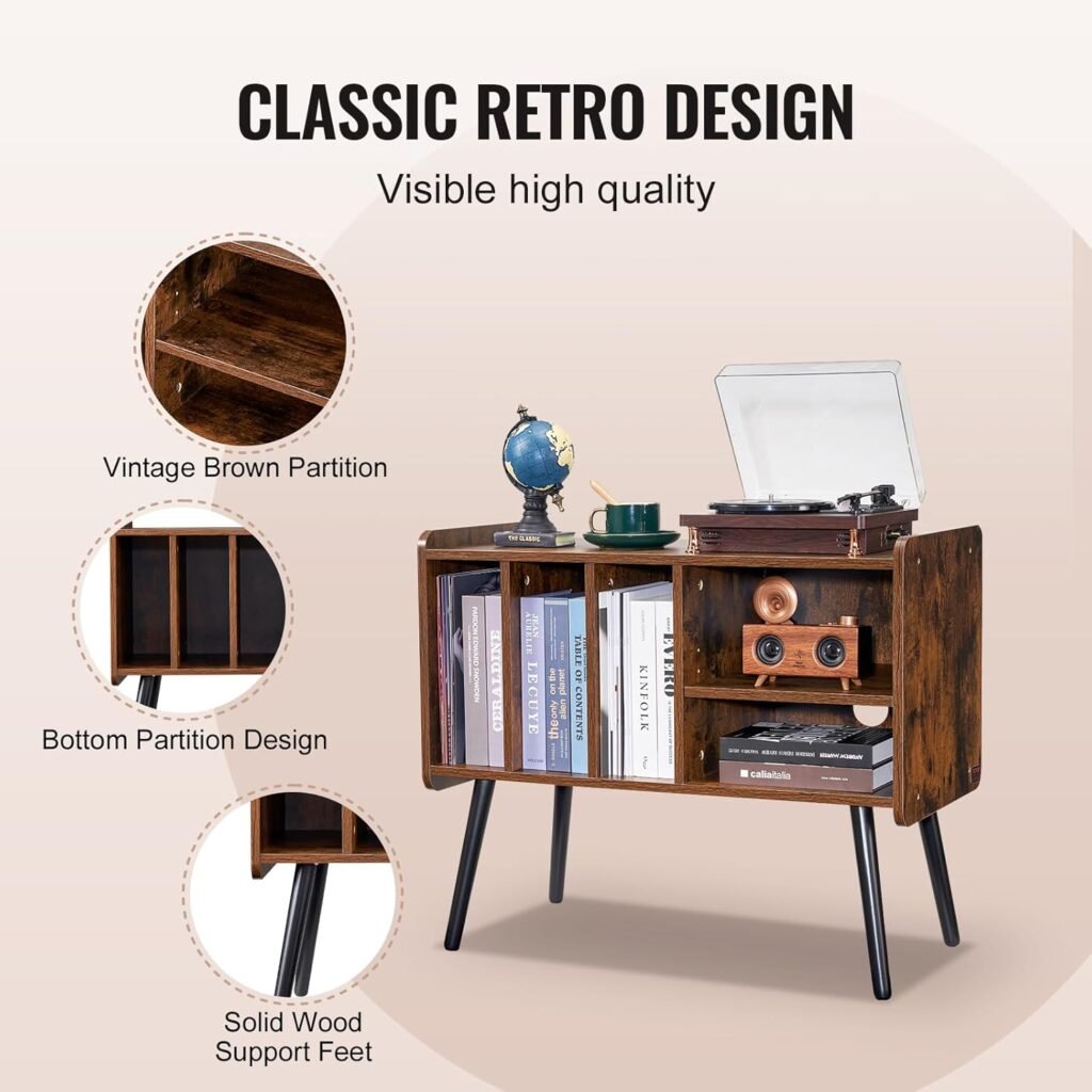 mueble-tocadiscos-vintage-madera-nogal-retro