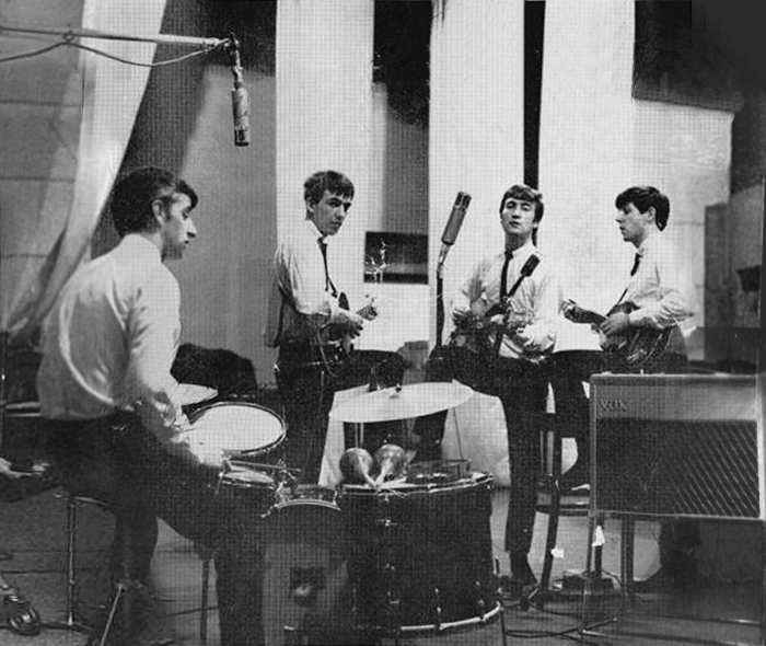 Los ramones, grabación al estilo primeros Beatles