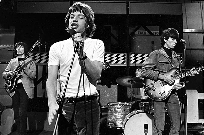 the Rolling Stones in "Satisfaction"