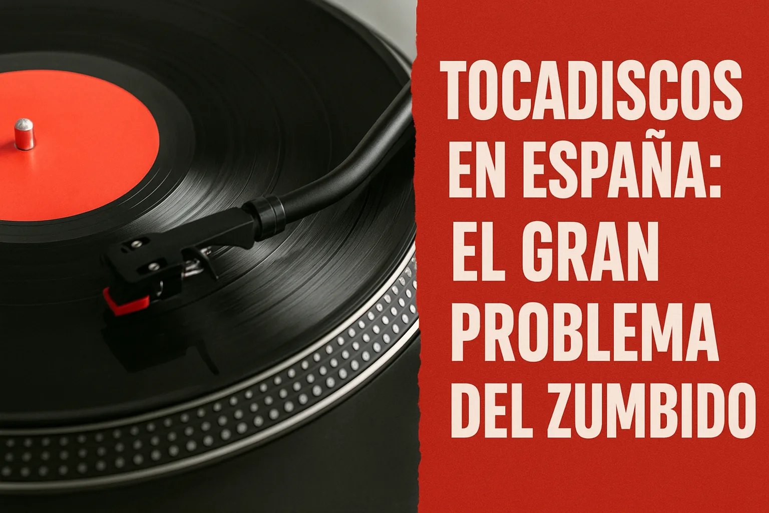 problemas con tocadiscos, el zumbido