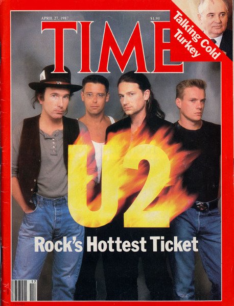 U2 revista Time "La apuesta más caliente del Rock"