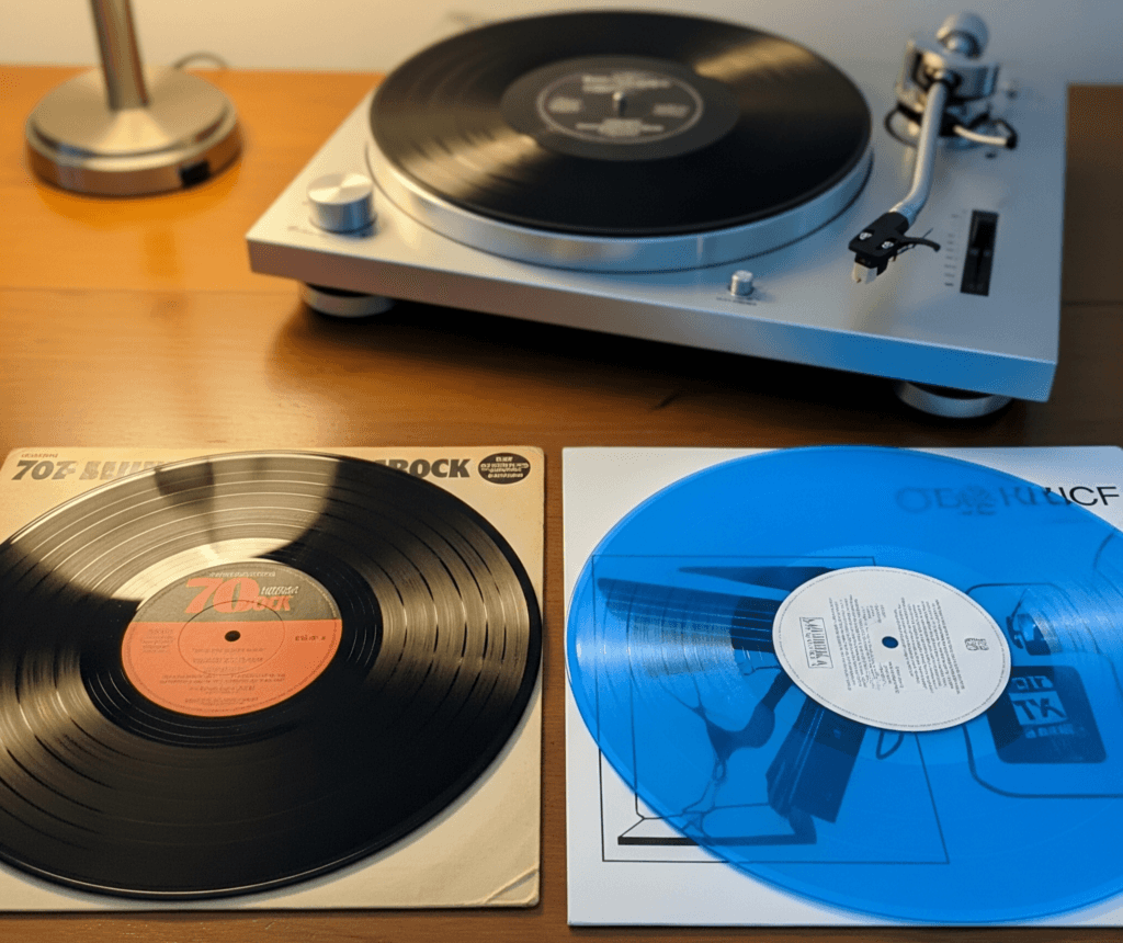 Vinilo negro o vinilo de color