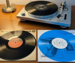 Vinilo negro o vinilo de color
